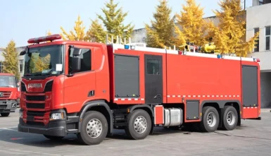 Scania 18T Водяной пенный пожарный автомобиль Специализированная техника Китайский завод