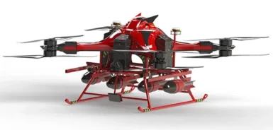 โดรนดับเพลิงช่วยเหลือและ UAV ตรวจจับ