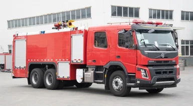 Volvo Water Foam Tank Rescue Fire Fighting Truck Good Price China Factory