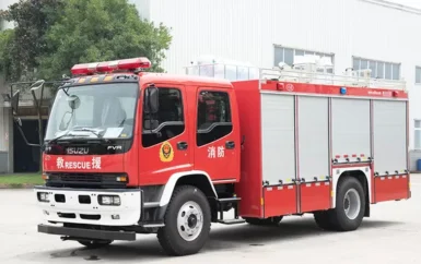 ISUZU Chemical Decontamination Fire Fighting Vehicle Specialized Vehicle China Factory
