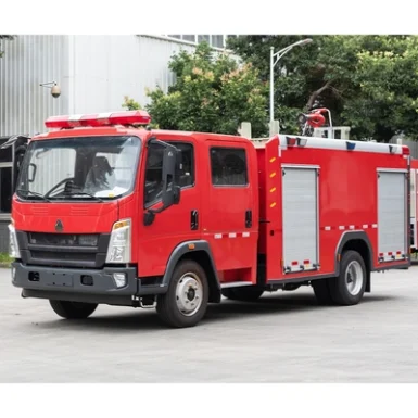 Sinotruk HOWO 4X2 Caminhão de Combate a Incêndio Pequeno Preço Veículo Especializado Fabricante da China