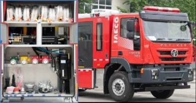 Sinotruk HOWO 8T Water Tank Fire Engine Specialized Vehicle Price China Manufacturer