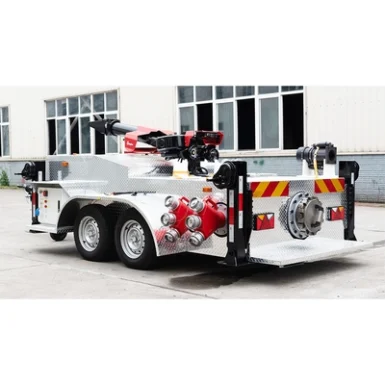 Trailer Water Foam Fire Monitor for Industry Specialized Vehicle from 1000L Fire Extinguishing Agent Loading Capacity