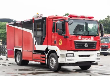Sinotruk Sitrak Water Foam Fire Fighting Truck Price Specialized Vehicle China Factory