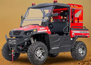 4*4 Fire Fighting ATV Motorcycle with Water Tank & Pump
