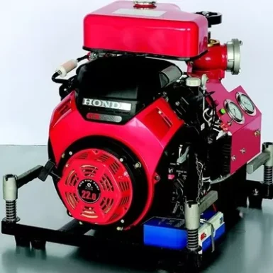 22HP 가솔린 휴대용 소방 장비 펌프