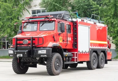 FAW Jiefang All Terrain Rescue Fire Fighting Truck Specialized Vehicle China Factory