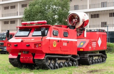 All Terrain Crawler Modular Rescue Fire Fighting Truck Good Price Specialized Vehicle