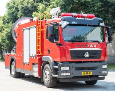 Sinotruk Sitrak Smoke Exhaust Rescue Fire Fighting Truck Specialized Vehicle China Factory