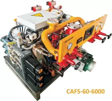 소방차용 압축 공기 폼 소화 시스템 및 CAFS