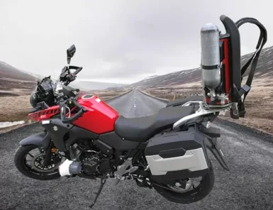 SUZUKI Fire Fighting ATV Motorcycle with Backpack Water Mist System