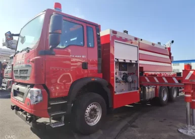 60 Meters Working Height Hydraulic Fire Department Aerial Ladder Fire Truck