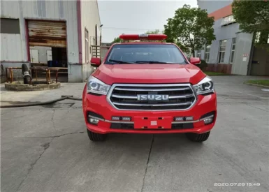 100w Mini PickUp Emergency Rescue Fire Truck with Water Mist Fire System