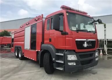 Piston Primer Pump SS304 Stainless Steel 6000L Water Tanker Firefighting Truck