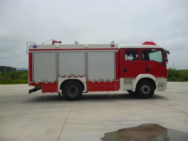 Road and Rail Autorail 4X2 Drive CAFS Compressed Air Foam System Fire Vehicle
