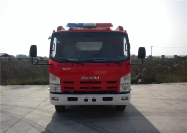 Strong Lighting Capacity 95Km/H Lighting Fire Truck with 360?? Rotate Light Tower
