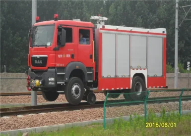2 Seats Fire Fighting Truck