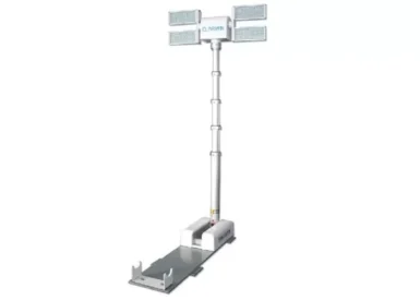 Xe đặc biệt gắn trên xe tháp chiếu sáng di động cao 2,5 mét