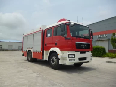 4??2 Road & Rail Dual Modal CAFS Fire Truck with Compressed Air Foam system