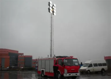 ZM50 ISUZU Chassis 4??2 Lighting Fire Truck with Mobile Illumination Equipment