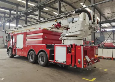6 Seats 6??4 Driving Water Tower Fire Truck with 300L Fuel tank
