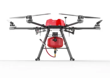 Remote Controller Layar 7.86 Inci 7.4V Drone Pemadam Kebakaran