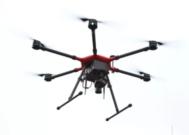5m/S Penentuan Posisi Drone Pemadam Kebakaran 7.4V Verifikasi POS