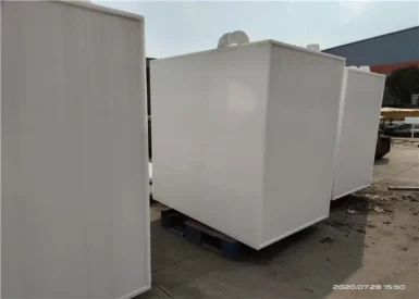 Polypropylene Anti Corrosion 8000L Fire Vehicle PP Tank