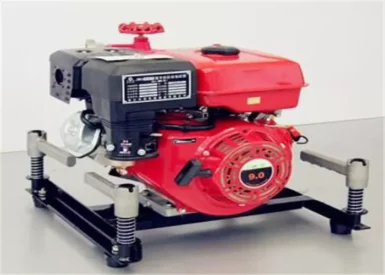 Low Pressure Special Vehicles Hand Start Fire Pump ??65mm Inlet Pipe Diameter