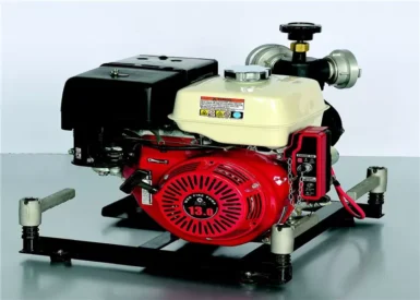 단일 단계 휴대용 소방 펌프 나사형 7800rpm 고리프트 숲