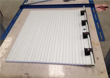 Elastic Pull Special Vehicles Fire Vehicle Aluminum Roller Shutter Door