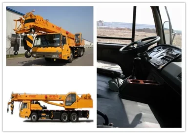 Max Torque 1050nm Truck Mounted Crane Main Boom Length 10.2 - 32.1m