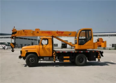 FAW CA5115JQZ 8 Ton Hydraulic Truck Crane , Boom 7??17.25m Length