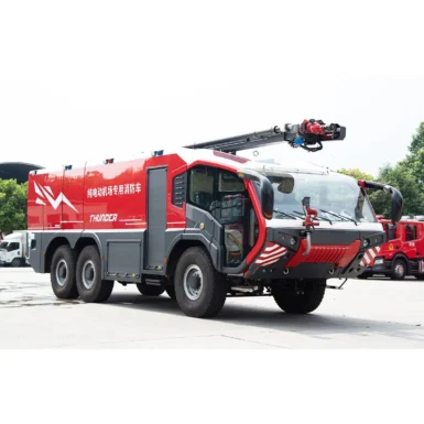 Electric Airport Rescue Fire Fighting Truck Good Price Specialized Vehicle China Factory