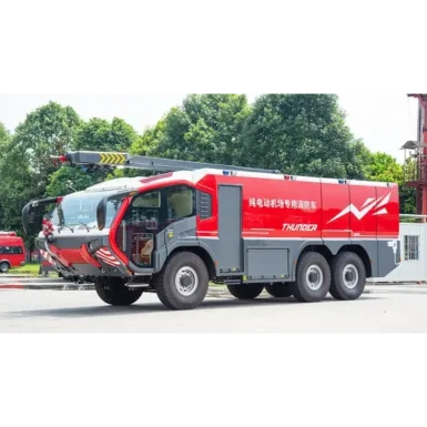 Electric 6x6 Airport Rescue Fire Fighting Truck Arff Specialized Vehicle Airport Crash Tender Price China Factory