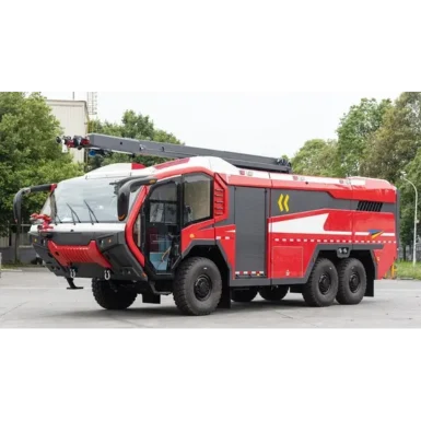 FRESIA 6x6 ARFF Airport Fire Fighting Rescue Truck Fire Engine Airport Crash Trucks China Factory