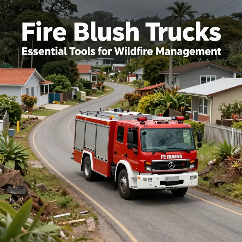 A detailed look at the features that make fire brush trucks indispensable for wildland firefighting.