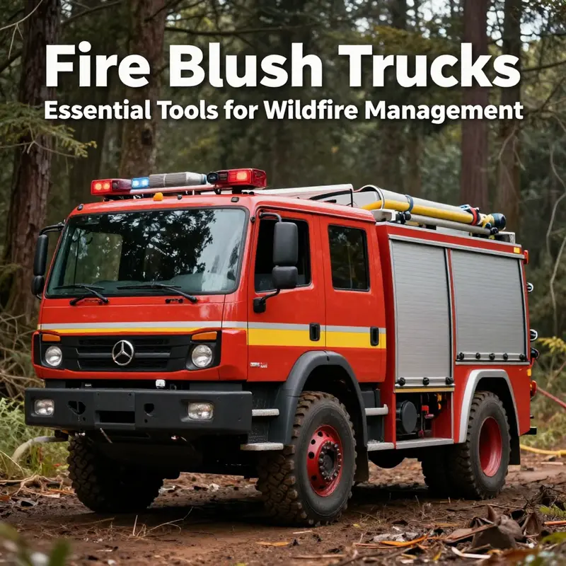A detailed look at the features that make fire brush trucks indispensable for wildland firefighting.