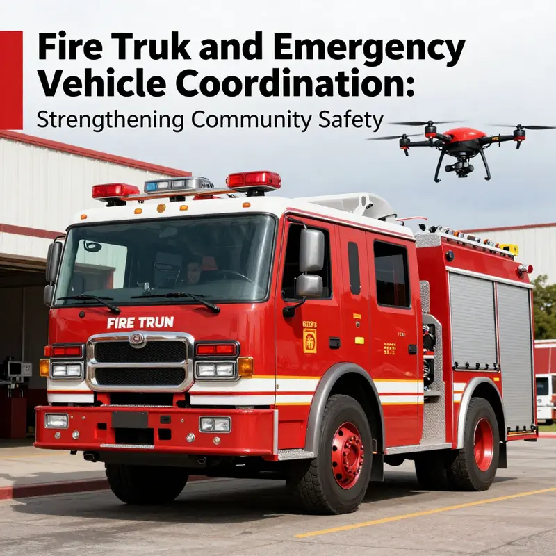 Firefighter and police officer collaboration during an emergency response.