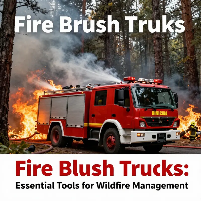 A detailed look at the features that make fire brush trucks indispensable for wildland firefighting.