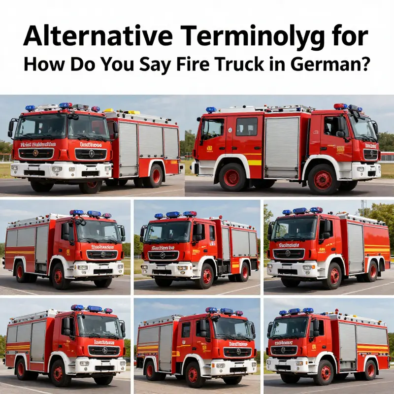 Das Feuerwehrauto is a vital component of German fire departments.