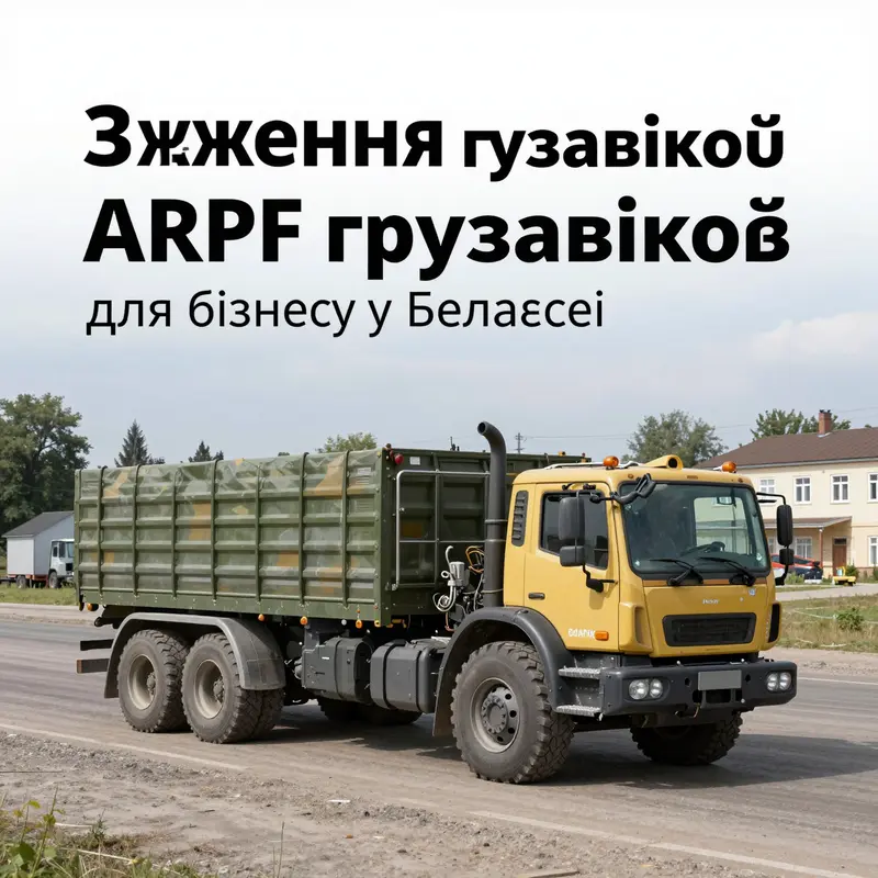 Технические характеристики грузовика ARFF на аэропорте.