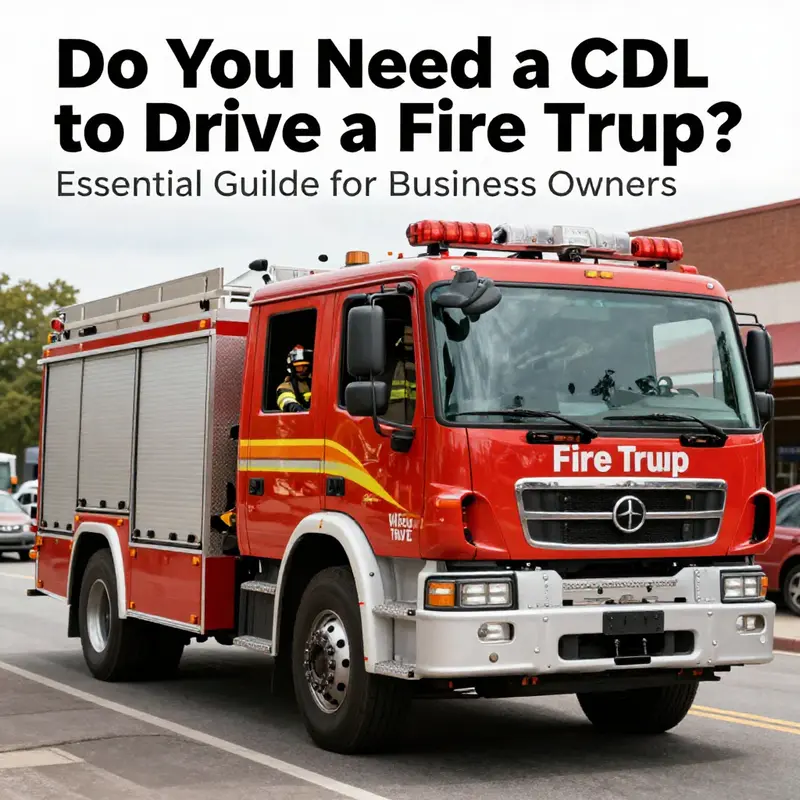 A firefighter reviewing regulations related to driving fire trucks.