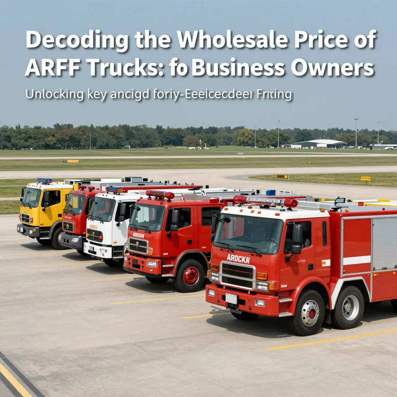 การรวบรวมรถ ARFF ที่ประจำอยู่ที่สนามบิน เน้นความสำคัญของพวกเขาในการดับเพลิงและการช่วยเหลือ.