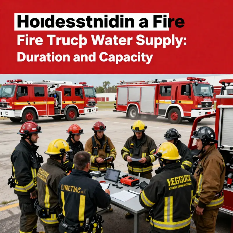 A standard fire truck demonstrating its water spraying capabilities during an emergency.