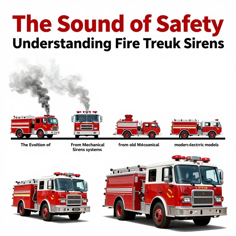 Close-up of a fire truck siren showcasing its intricate design and engineering.