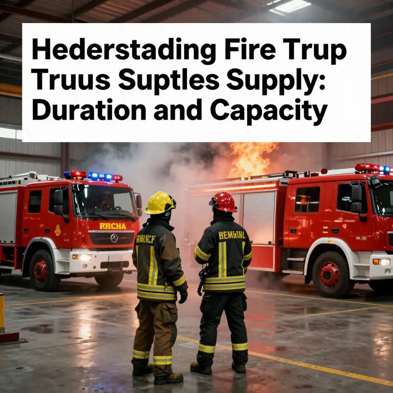 A standard fire truck demonstrating its water spraying capabilities during an emergency.