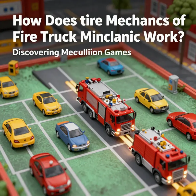 A player engaging in a realistic fire truck simulation, highlighting emergency response operations.