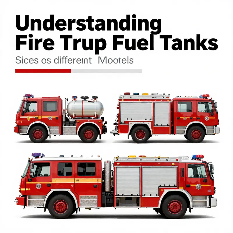 Exploring the dimensions and construction of a fire truck’s fuel tank.
