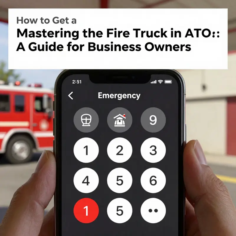 Fire truck safely parked outside a Los Santos fire station, ready for use.